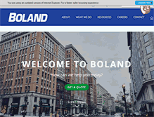 Tablet Screenshot of boland.com